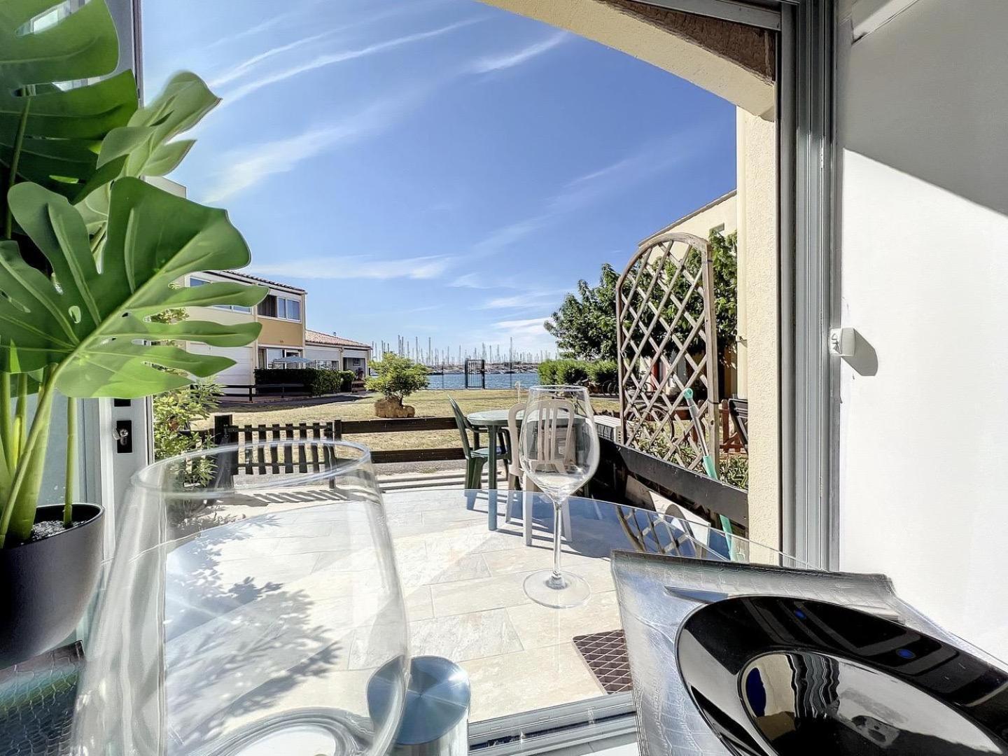 24 Appart Tropic Deluxe Agde Buitenkant foto