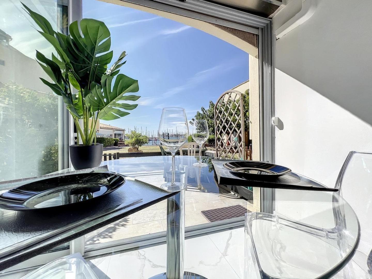 24 Appart Tropic Deluxe Agde Buitenkant foto